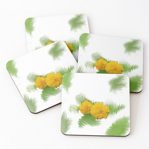 Item preview, Golden Petal – Minimal Yellow Flower Art on Transparent Background designed and sold by Fernwave.