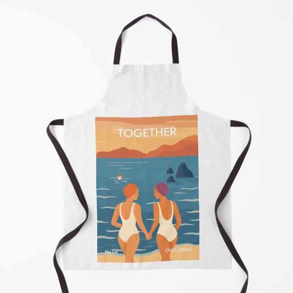 Item preview, Open Water Swimming Series – TOGETHER No 4 designed and sold by Open Water Swimming Gifts.