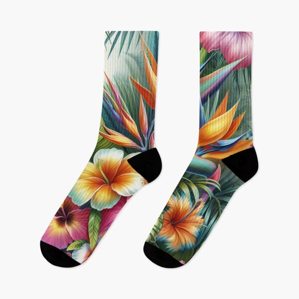 Item preview, Tropical Floral Fade designed and sold by BassHeadMomma.