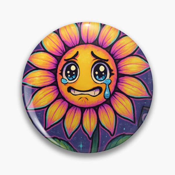 Item preview, Sunflower Brainrot – Sad Aesthetic Meme Flower designed and sold by MysticArtisan.