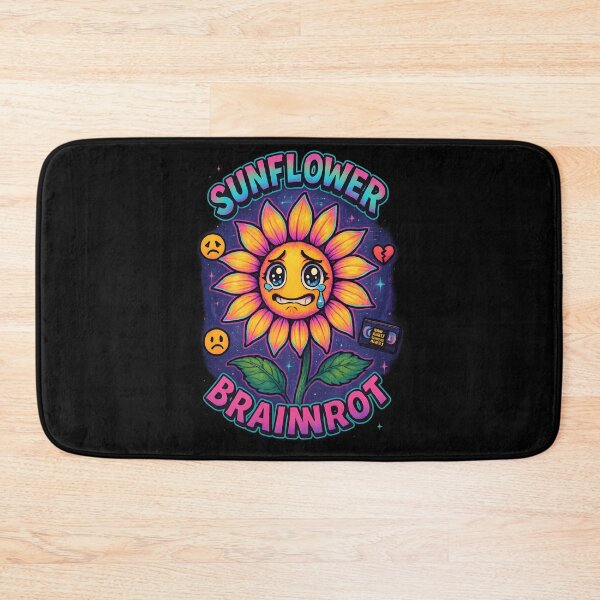 Item preview, Sunflower Brainrot – Sad Aesthetic Meme Flower designed and sold by MysticArtisan.
