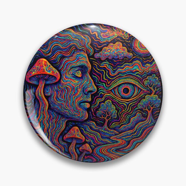 Item preview, Surreal Psychedelic Vision: A Cosmic Mushroom Dreamscape designed and sold by Cloud-Riders.