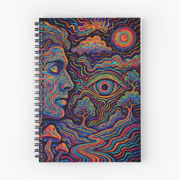 Item preview, Surreal Psychedelic Vision: A Cosmic Mushroom Dreamscape designed and sold by Cloud-Riders.