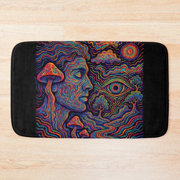 Item preview, Surreal Psychedelic Vision: A Cosmic Mushroom Dreamscape designed and sold by Cloud-Riders.