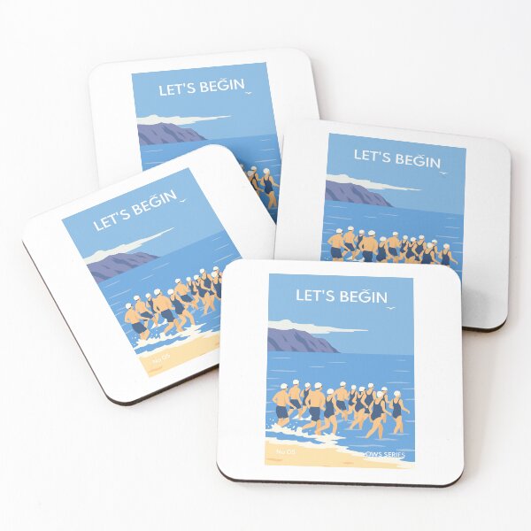 Item preview, Open Water Swimming Series – LET'S BEGIN No 5 designed and sold by Open Water Swimming Gifts.