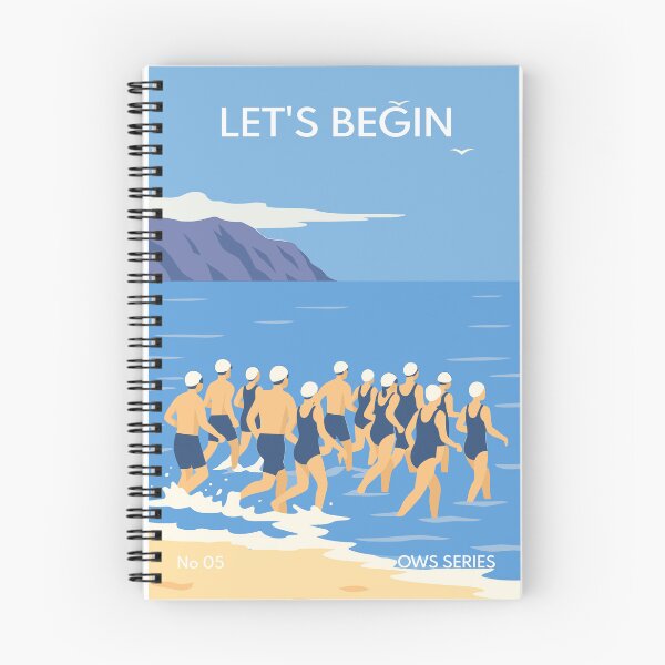 Item preview, Open Water Swimming Series – LET'S BEGIN No 5 designed and sold by Open Water Swimming Gifts.