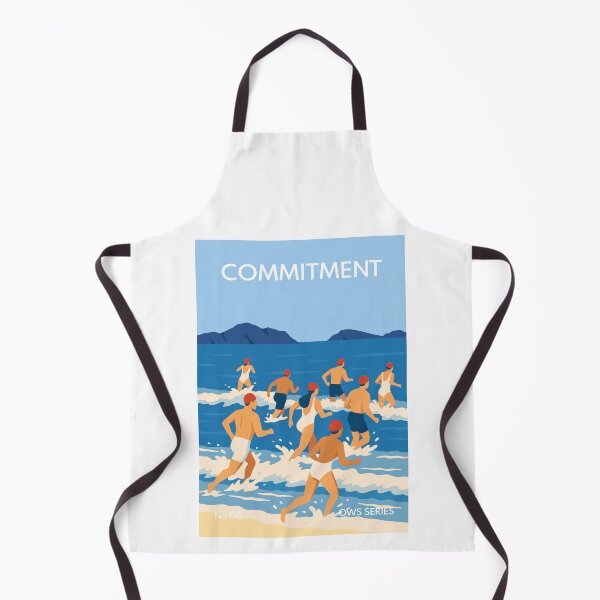 Item preview, Open Water Swimming Series – COMMITMENT No 6 designed and sold by Open Water Swimming Gifts.
