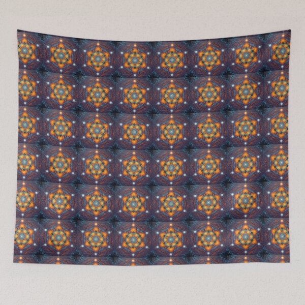Item preview, Abstract Colourful Metatron's cube designed and sold by Killgroove.