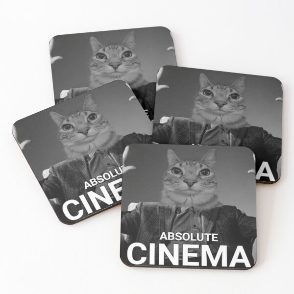 Item preview, Absolute cinema cat meme designed and sold by sigmawears.