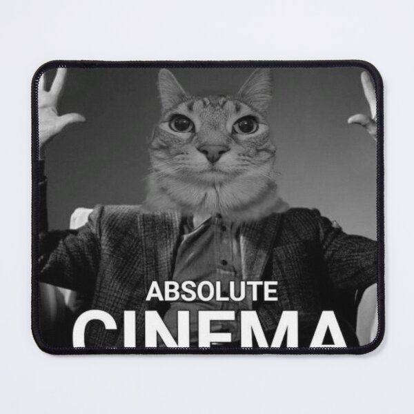 Item preview, Absolute cinema cat meme designed and sold by sigmawears.