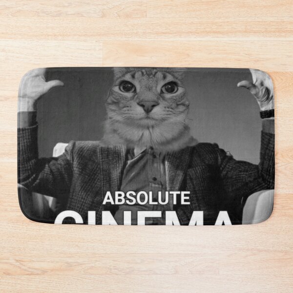 Item preview, Absolute cinema cat meme designed and sold by sigmawears.