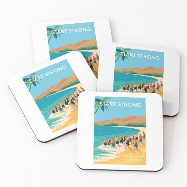 Item preview, Open Water Swimming Series – START STRONG No 7 designed and sold by Open Water Swimming Gifts.