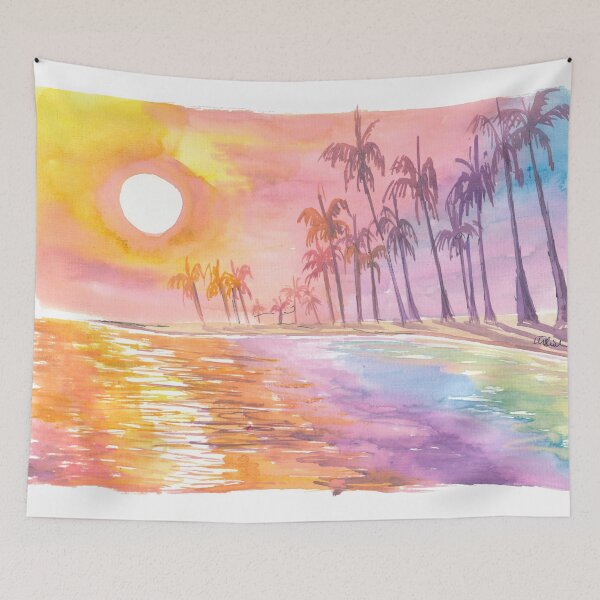 Item preview, Bahamas Sunset Beach and view of Tropical Ocean designed and sold by artshop77.