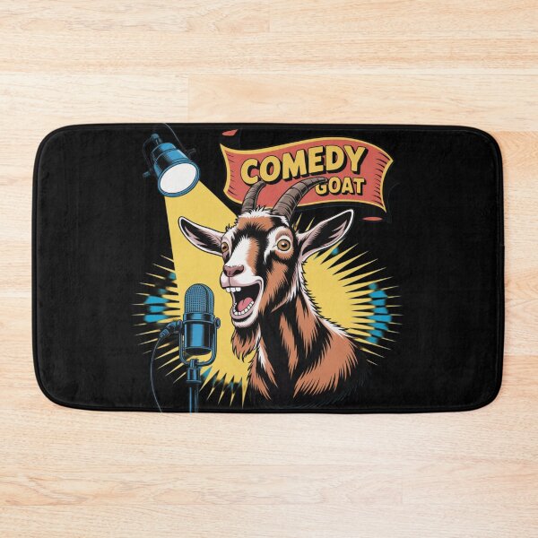 Item preview, Goat Mic Drop designed and sold by MemeCrafted.
