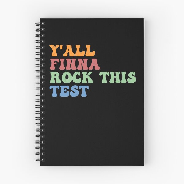 Item preview, Y'all Finna Rock This Test Funny Groovy Teacher Day Saying designed and sold by Amineharoni.