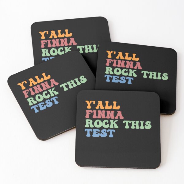 Item preview, Y'all Finna Rock This Test Funny Groovy Teacher Day Saying designed and sold by Amineharoni.