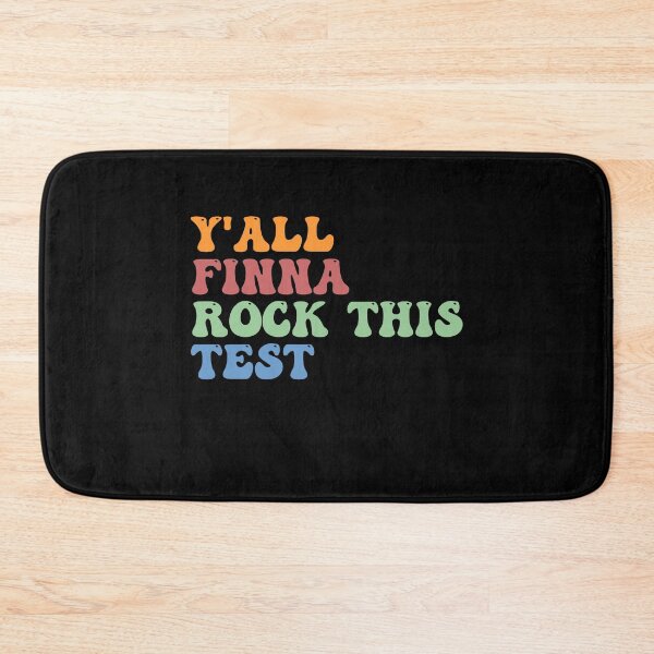 Item preview, Y'all Finna Rock This Test Funny Groovy Teacher Day Saying designed and sold by Amineharoni.