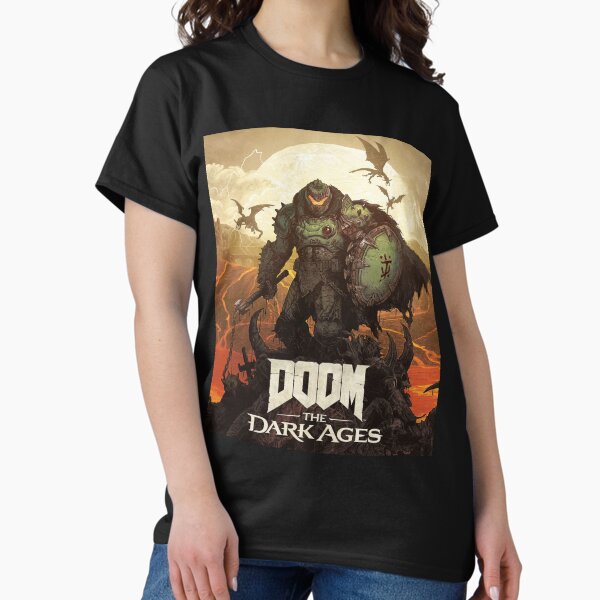 Item preview, Doom Slayer Poster – Dark Ages Warrior Art designed and sold by LAS-PRINTS.
