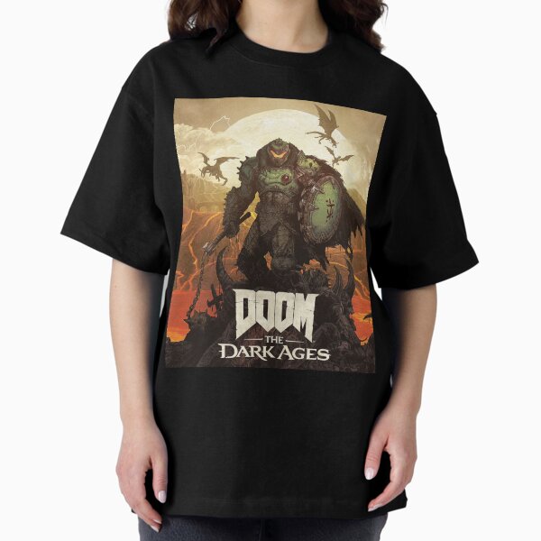 Item preview, Doom Slayer Poster – Dark Ages Warrior Art designed and sold by LAS-PRINTS.