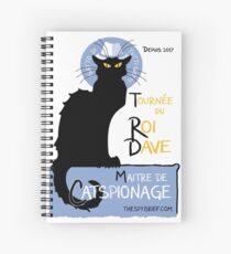 King Dave, Maitre de Catspionage Spiral Notebook