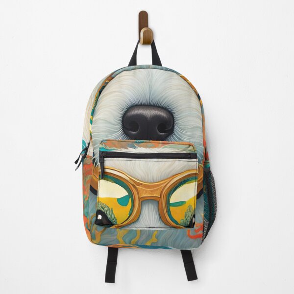 Item preview, Folk-Art Puppy snorkeling designed and sold by Colin Bentham.