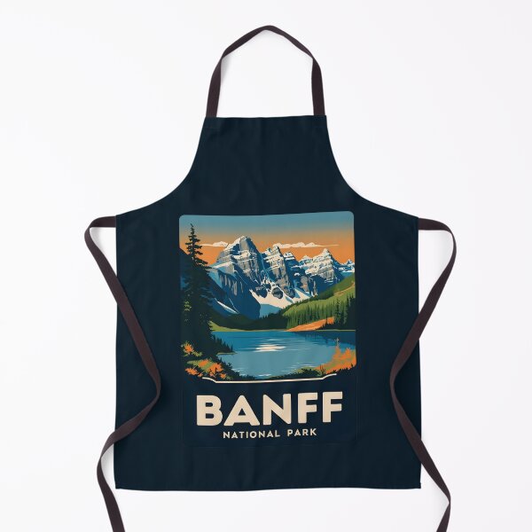 Item preview, A Vintage Travel Poster of Banff National Park - Canada  designed and sold by GoodOldVintage.