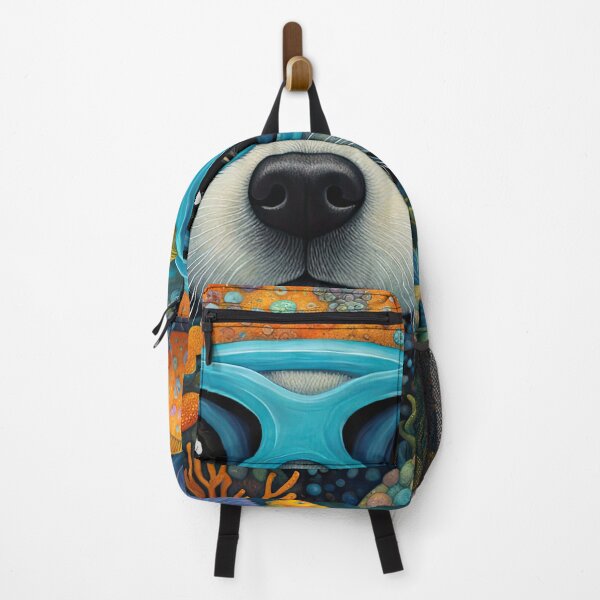 Item preview, Folk-Art Puppy snorkeling designed and sold by Colin Bentham.