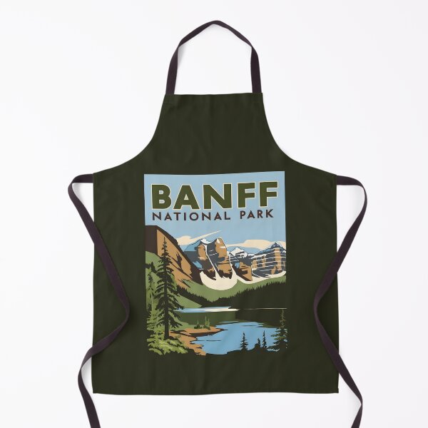 Item preview, A Vintage Travel Poster of Banff National Park - Canada  designed and sold by GoodOldVintage.