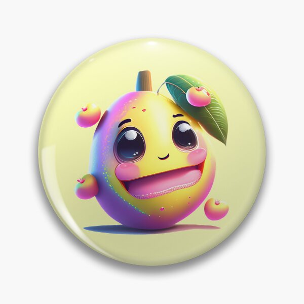 Item preview, Cute Fruit - Very Merry Mango designed and sold by UmamiDesigns.