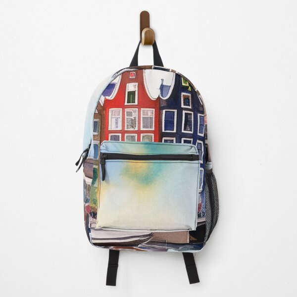 Item preview, Amsterdam skyline in water color designed and sold by Photopat.