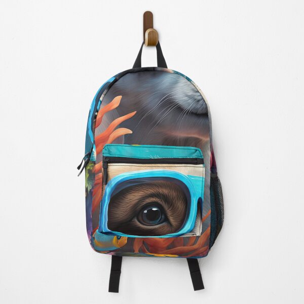 Item preview, Folk-Art Puppy snorkeling designed and sold by Colin Bentham.
