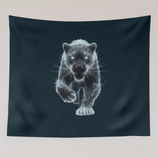 Item preview, Panther with electric charge designed and sold by Animals - WildSpirit.