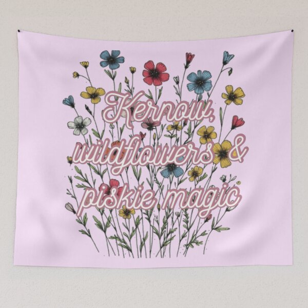 Item preview, Kernow, Wildflowers & Piskie magic designed and sold by PiskieChicGifts.
