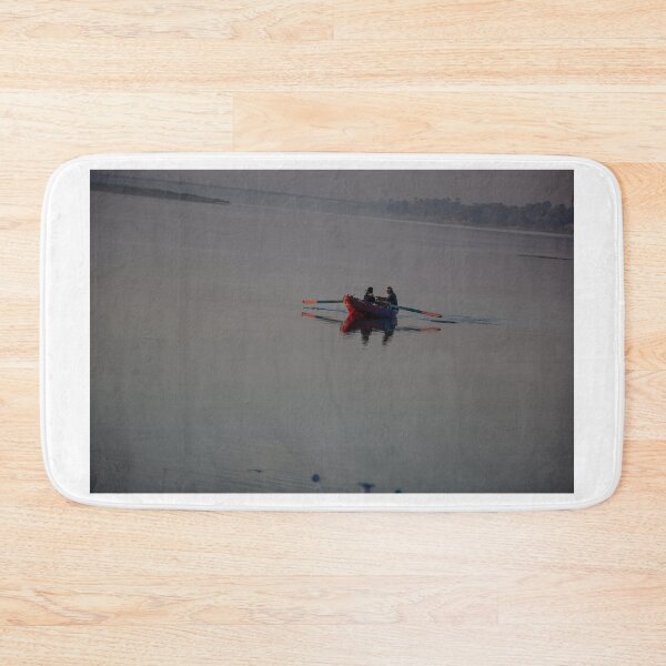 Item preview, Fishermen Paddle their Boat on River Nile, Luxor  designed and sold by ohaphotos.