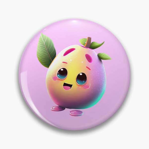 Item preview, Cute Fruit - Mango Wave designed and sold by UmamiDesigns.
