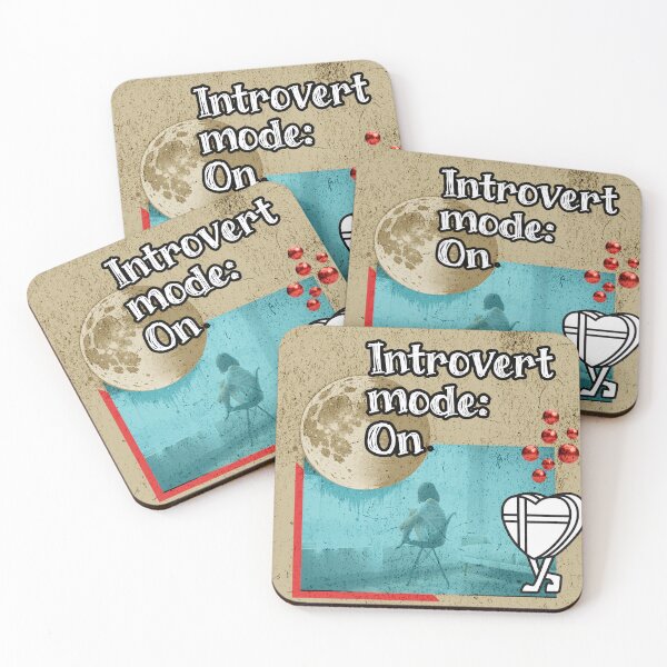 Item preview, Introvert Mode: On – Funny Quiet Time Design for Anti-Social Days designed and sold by RealLifeMerchies.