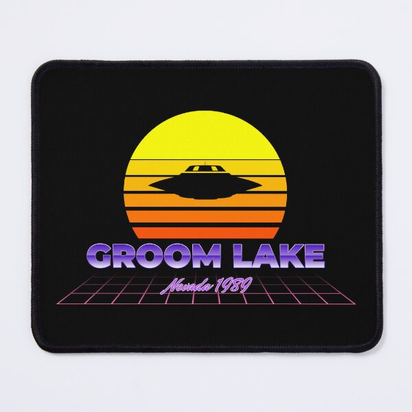 Item preview, Groom Lake Area 51 UFO Incident 1947 Retro Sunset Vaporwave designed and sold by Alien Invasion.
