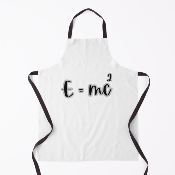 Item preview, E = mc² – Cute Science Typography Design designed and sold by WildPetal.