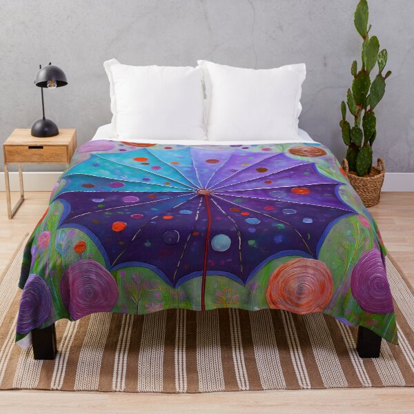 Item preview, Umbrella Among Flowers designed and sold by sonjas.