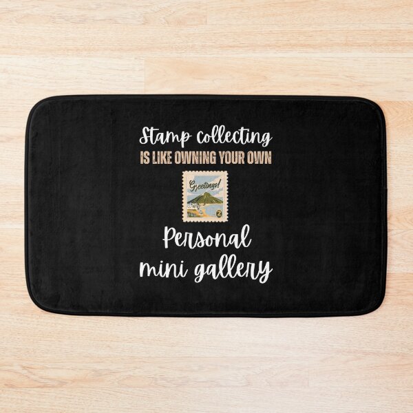Item preview, Stamp collecting is like owning your own personal mini gallery designed and sold by BritishDelights.