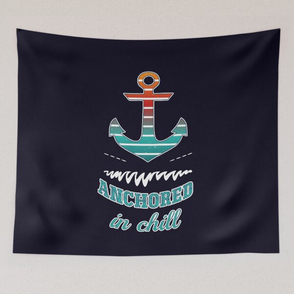 Item preview, Anchored in chill designed and sold by justine-bmw.