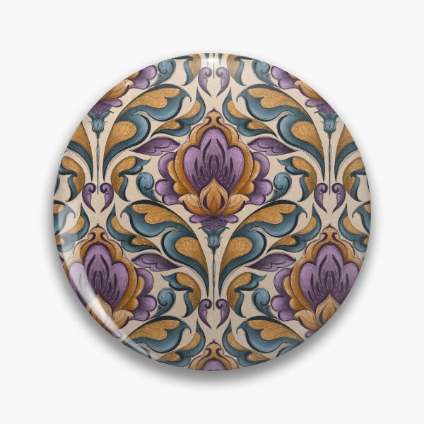 Item preview, Stylized Flower Pattern designed and sold by NelenaArt.