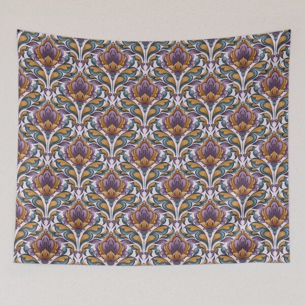 Item preview, Stylized Flower Pattern designed and sold by NelenaArt.