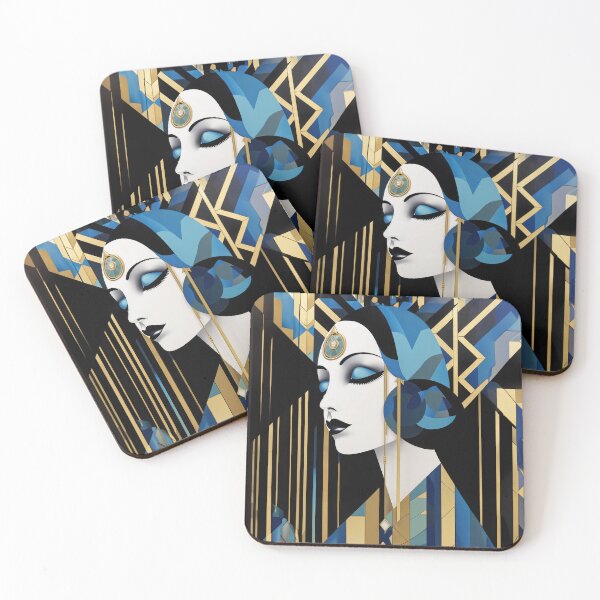 Item preview, Art Deco Woman 33 designed and sold by Made-by-Gus.