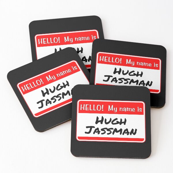 Item preview, HELLO!  My name is Hugh Jassman - funny warning signs designed and sold by DesignsFromTW-S.