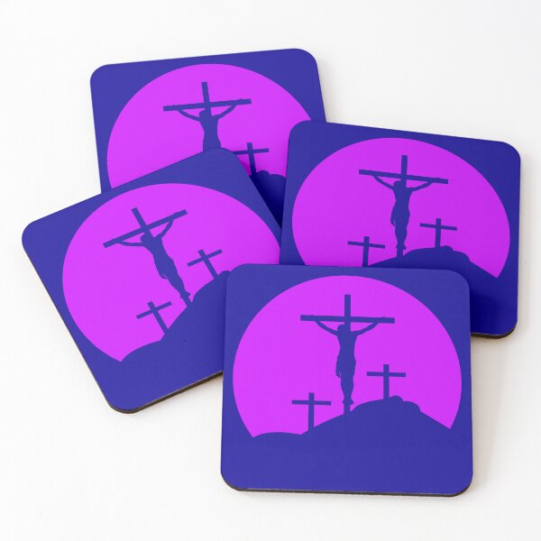 Item preview, Jesus Hanging on Cross Silhouette Design designed and sold by designdukan.