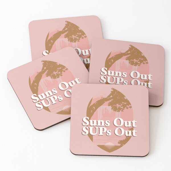 Item preview, Suns Out SUPs Out Paddleboarding Women designed and sold by Desert Manna Designs.