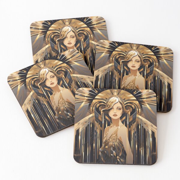 Item preview, Art Deco Woman 149 designed and sold by Made-by-Gus.