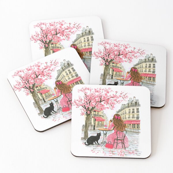 Item preview, Pink girl in Paris designed and sold by Ramona-Gliga.