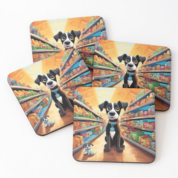 Item preview, Folk Art Puppy shopping designed and sold by Colin Bentham.
